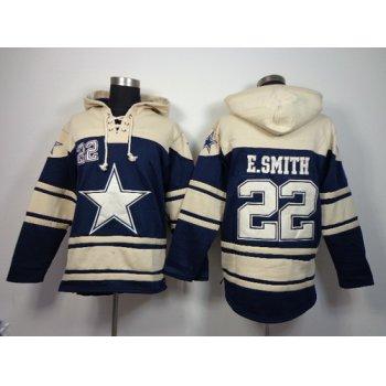 Dallas Cowboys #22 Emmitt Smith 2014 Blue Hoodie