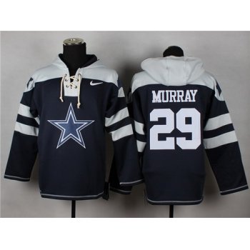 Nike Dallas Cowboys #29 DeMarco Murray 2014 Blue Hoodie