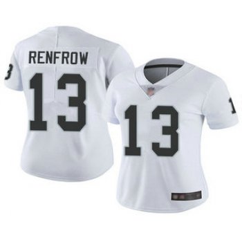 Women's Las Vegas Raiders #13 Hunter Renfrow White 2019 Vapor Untouchable Stitched NFL Nike Limited Jersey