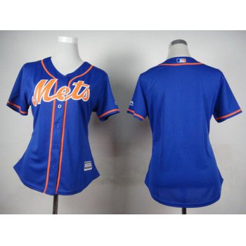 Women's New York Mets Blank Blue Jersey