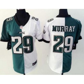 Women's Philadelphia Eagles #29 DeMarco Murray GreenWhite Two Tone Game Jersey