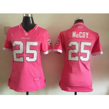 Women's Buffalo Bills #25 LeSean McCoy Pink Bubble Gum 2015 NFL Jersey