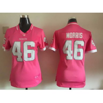 Women's Washington Redskins #46 Alfred Morris Pink Bubble Gum 2015 NFL Jersey