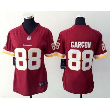 Women's Washington Redskins #88 Pierre Garcon Burgundy Red Team Color NFL Nike Game Jersey