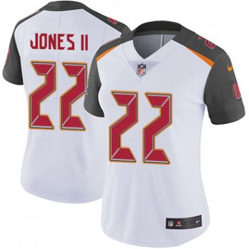 Nike Buccaneers #22 Ronald Jones II White Women's Stitched NFL Vapor Untouchable Limited Jersey