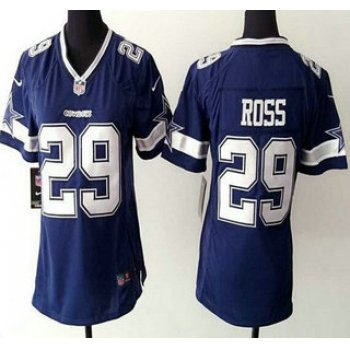 Women's Dallas Cowboys #29 Joel Ross Nike Blue Game Jersey