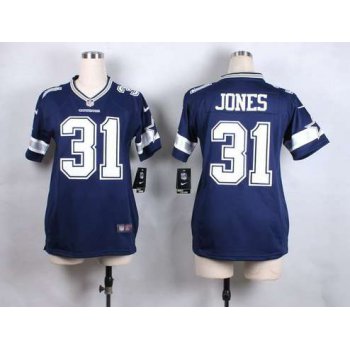 Women's Dallas Cowboys #31 Byron Jones Nike Blue Game Jersey