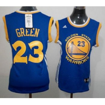 Women's Golden State Warriors #23 Draymond Green 2014 New Blue Jersey