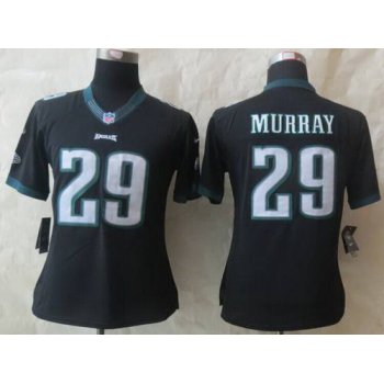 Women's Philadelphia Eagles #29 DeMarco Murray 2014 Nike Black Limited Jersey