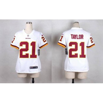 Women's Washington Redskins #21 Sean Taylor 2013 Nike White Game Jersey