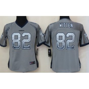 Nike Dallas Cowboys #88 Dez Bryant Drift Fashion Gray Womens Jersey