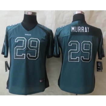 Nike Philadelphia Eagles #29 DeMarco Murray Drift Fashion Green Womens Jersey