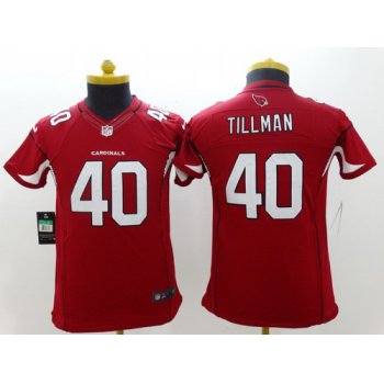 Nike Arizona Cardinals #40 Pat Tillman Red Limited Womens Jersey