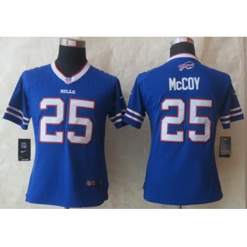 Nike Buffalo Bills #25 LeSean McCoy 2013 Light Blue Limited Womens Jersey