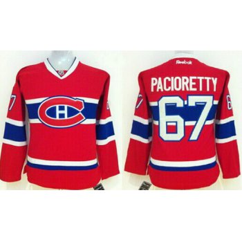 Montreal Canadiens #67 Max Pacioretty Red Womens Jersey