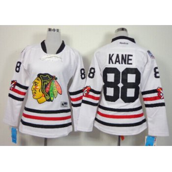 Chicago Blackhawks #88 Patrick Kane 2015 Winter Classic White Womens Jersey