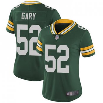 Packers #52 Rashan Gary Green Team Color Women's Stitched Football Vapor Untouchable Limited Jersey