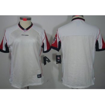 Nike Atlanta Falcons Blank White Limited Womens Jersey