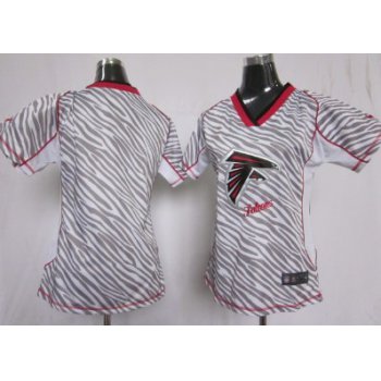 Nike Atlanta Falcons Blank 2012 Womens Zebra Fashion Jersey