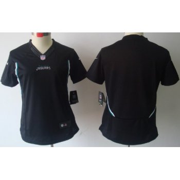 Nike Jacksonville Jaguars Blank Black Limited Womens Jersey