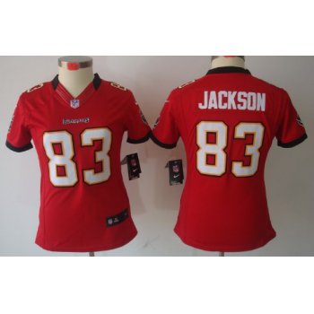 Nike Tampa Bay Buccaneers #83 Vincent Jackson Red Limited Womens Jersey