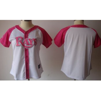 Tampa Bay Rays Blank 2012 Fashion Womens by Majestic Athletic Jersey