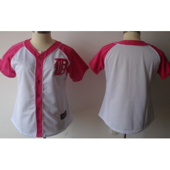 Detroit Tigers Blank 2012 Fashion Womens by Majestic Athletic Jersey