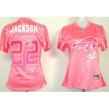 Buffalo Bills #22 Fred Jackson Pink Fem Fan Womens Jersey