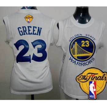 Women's Golden State Warriors #23 Draymond Green White 2016 The NBA Finals Patch Jersey