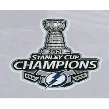 Tampa Bay Lightning 2021 Stanley Cup Champions Patch