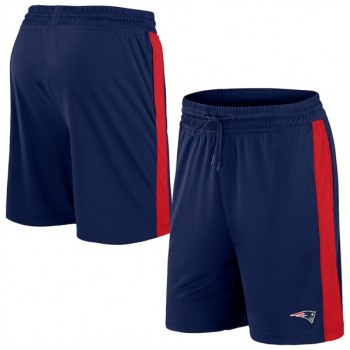 Men's New England Patriots Navy Performance Shorts