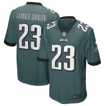 Men's Philadelphia Eagles #23 C.J. Gardner-Johnson Green Stitched Game Jersey